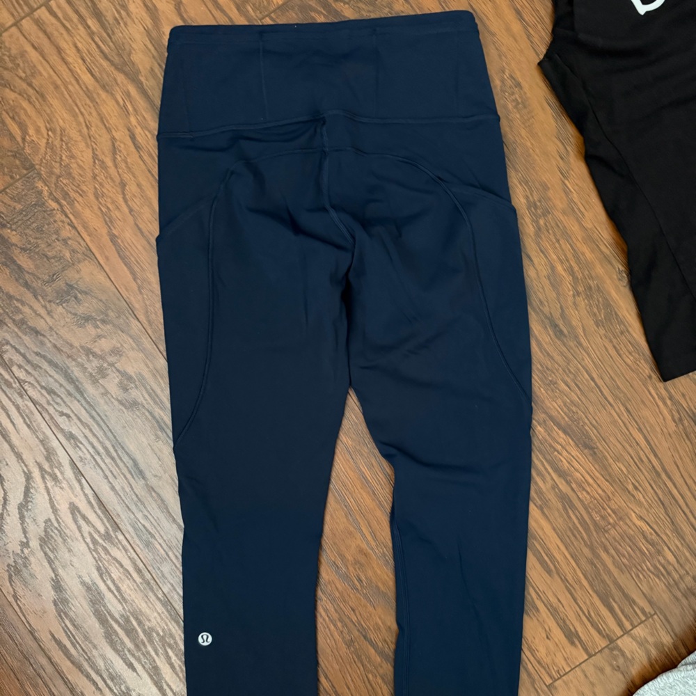 Lululemon Navy Blue Athletic Leggings